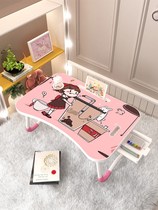  Bedroom ins wind small table folding homework girls rectangular bed dormitory students simple small household