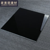 Pure black full cast glaze 800x800 living room floor tiles 600 polished brick engineering brick super white gray bright floor tiles
