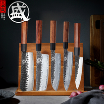 Japanese style household kitchen knife no grinding kitchen sliced stainless steel Japanese chef Lady special knife combination set