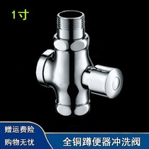 Hand-pressed delay copper body flush valve Urinal squat toilet stool flush valve Toilet switch Toilet valve