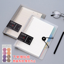 Mind map A4 binder replacement inner core buckle loose leaf book notebook student stationery notebook