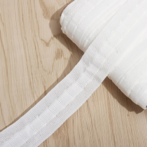 2 5cm wide curtain cloth with narrow Korean type thickening curtain hook accessories with white S hook strip