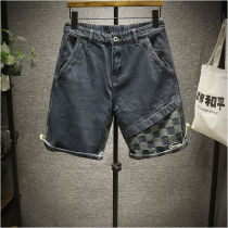 Jean Shorts Mens Day Single Anti-Clothing Large Code Youth Summer New Trouser Paternity Family Clothes