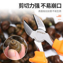 Scissors snail tail pliers for scissors snail tail removal pliers clip field snail tail tool water mouth pliers diagonal nose pliers