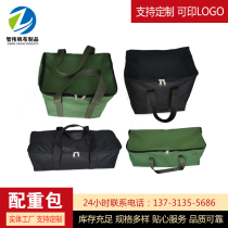 Hand-held canvas counterweight bag thickened wear-resistant waterproof and shockproof heat-insulating weight adjustable sandbag load test can be customized