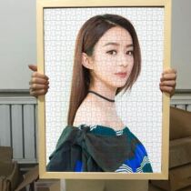 Custom jigsaw puzzle live photo diy Tanabata gift custom photo album to send girlfriend portrait birthday portrait