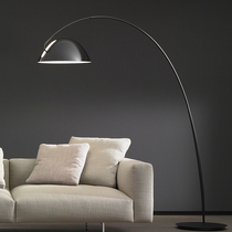  Italy PLUMA Nordic light luxury living room Bedroom study sofa Minimalist ins wind fishing vertical floor lamp