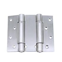 Thickened stainless steel double spring hinge free door bidirectional denim door lumbar door reset access automatic door closing hinge