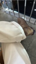 Korea HOWUS 1030611 kraft skin v opening boots
