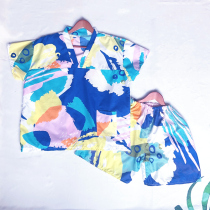 Disposable bath suit sweat steam pedicure bath beauty massage sauna men and women soft pajamas plus size