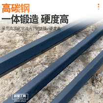Crowbar nailing machine multifunctional hexagonal steel crowbar special steel reinforcement Rod heavy flat head high carbon steel crowbar