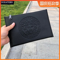 Mens Handbag Leather 2021 New Fashion Wallet Business Hand Catch Bag Mens Bag Mens Handbag
