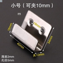 Bottom bracket angle iron base pendant wooden floor bracket Bolt Wall Wall Wall Wall Wall Wall dressing mirror mirror buckle Wall retainer