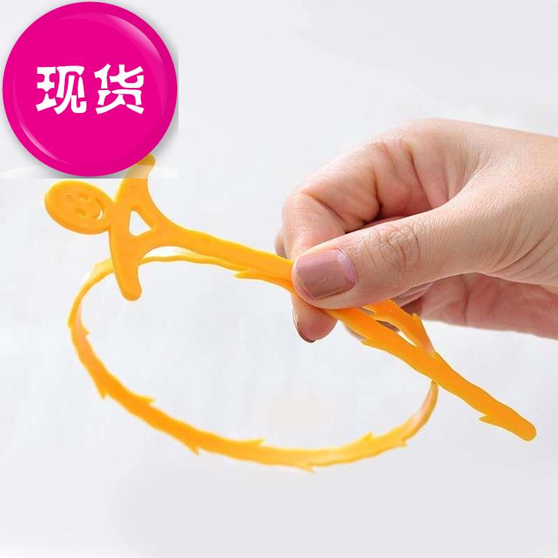 Water pipe hook pull hair hair cleaner Plastic strip basin leakage sink prevention◆New◆plugging water