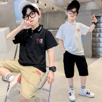 Boys summer clothes Polo shirt 5 Children 6 new 78 9 years short sleeve ten Sport 11 handsome 12 Summer tide