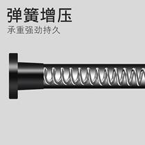 Punch Telescopic Bench Toilet Bath Curtain Rod Sun Free Clotheshorse Rod bar Wardrobe Stem bar Rod Support bedroom 11 Window curtain rod hanging bar