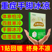 Hand and foot ice cool stickers for men and women cold limbs cold cold cold cold cold cold sweat dampness special effects