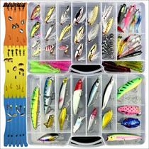 Jialuya bait set pseudo-bait fresh water fake bait thunderfrog horse mouth melon seed sequin Soft Bait minoluo fish