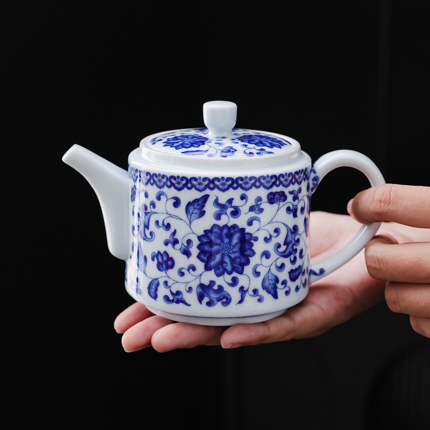 青花缠枝莲茶壶-青花缠枝莲茶壶促销价格、青花缠枝莲茶壶品牌- 淘宝