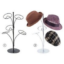 Put the hat artifact iron art mall counter hat rack cap bracket hat storage rack multi-circle storage rack hanging more