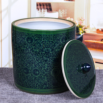 Chinese classical ceramics 20 kg 50 kg 100 kg Storage tank rice tank pickled vegetables pickled meat tank Oil and water jar
