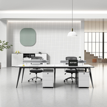 Hangzhou Office Furniture Staff Desk Screen Station 2 4 6 Four bits modern desk chair combination