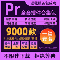 Pr plug-in collection full set of installation package dermabrasion transition special effects color preset subtitle template Chinese version cc2021