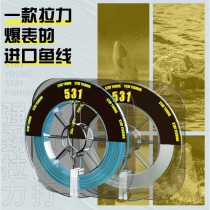 Six fish imported fishing line nylon line scattered main line sub line super strong pull fishing line fishing line fishing line set 531