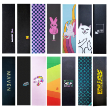 55 skateboard shop JUSTICEBKMAVENDROSHKY professional stomata skateboard sandpaper double rocker transparent sand