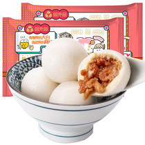  Yuanwaiyuan fresh meat big dumplings 368g 6 * 2 bags SF dumplings Net red big soup dumplings Changzhou specialty