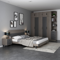 Bedroom Furniture Set Combined All House Nordic Modern Simple Bedwardrobe Master Bedroom Bedroom Bedroom Set