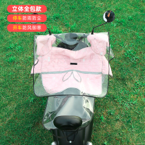 Electric Car Clothing Electric Bottle Hood Winter Rain-Proof Snow Dust Shade Sunburn Cover Cloth Thickened Pedal Motorcycle All Season Universal