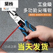 Yinlong island nose pliers industrial grade multifunctional electrician imported handmade pliers mini special vise 6 inch 8 small