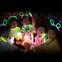 Glow stick Childrens toys Colorful fluorescent dance luminous bracelet Flash concert Annual Meeting fluorescent field props