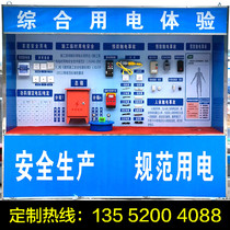 Safety experience Hall equipment safety first aid experience education experience area construction site safety electricity hole fall