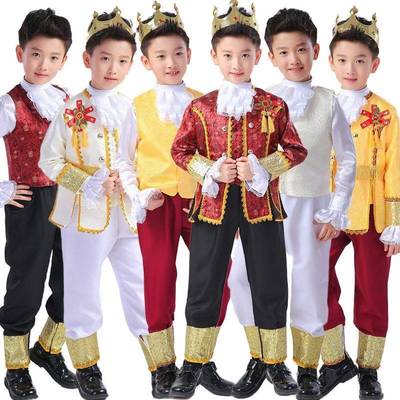taobao agent June 1 Children's Day Prince Performing the Russian Palace Dress Dutch British European Noble Stage Drama