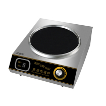 Commercial induction cooker 5000w high-power flat concave marinated meat restaurant canteen stir-frying induction cooker commercial electric cooker