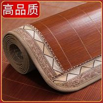  Bamboo mat hard mat 1 8 meters 2 meters bamboo mat 1 5 meters household double summer mat ice silk folding 1 2 students