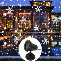 Christmas Decorations for home Snowflake Laser Light Disco L