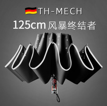  German oversized automatic reverse umbrella Anti-storm car mens high-end barometer and rain dual-use automatic shrink umbrella