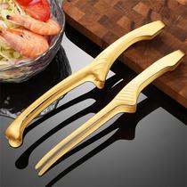 Stainless Steel Barbecue Clip Koran Food Tongs