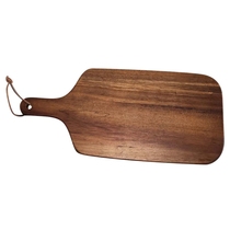 E7CB Acacia Wood Cutting Board with Handle Wooden Kitchen Ch