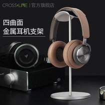 Ear rack Holder Universal Headset Metal Headphone Stand Solid Wood Headphone Hangers Headphone Hangers Aluminum