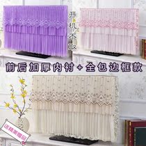 Lace fabric TV dust cover 32 55 60 inch boot does not take the simple Nordic cover