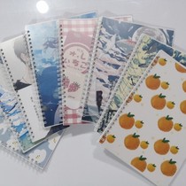 Release paper book loose leaf hand account paper book A5 iron ring girl heart Net Red off type book A4 hand tent tape sticker