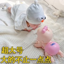 Baby learning to crawl electric climbing baby guide baby to climb 6 to 12 months toy children 1 year old doll artifact