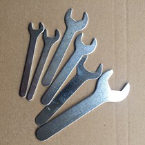 Wrench opening single head galvanized stamping multifunctional wrench A3 hardware mini steel dart household iron wrench