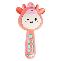 Childrens singing machine small microphone Audio integrated microphone Bluetooth karaoke girl baby KTV music toy