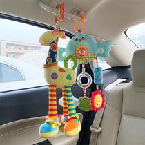 Baby toy baby cart pendant 0-1 year old safety seat rattle bedside wind chimes doll car decoration bed Bell