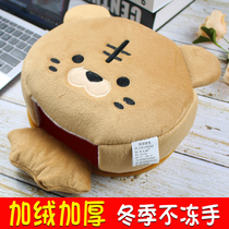 heating mouse mat warm hand cover heating mouse cover warm cover protective sleeve winter dormitory girls table top thickening usb